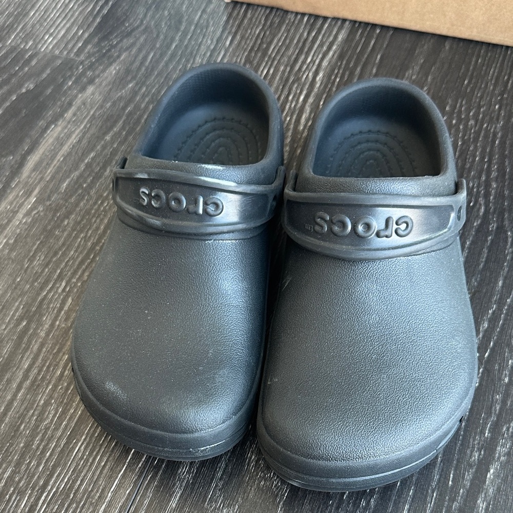CROCS Black Women's Slip-On Slippers